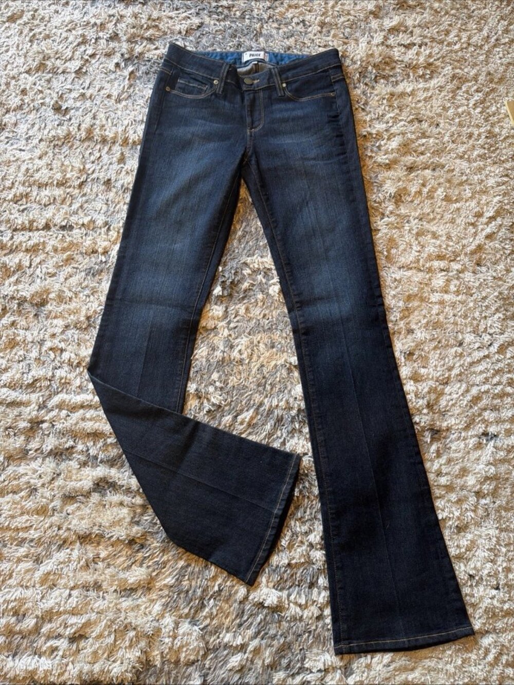 NWOT PAIGE Manhattan Slim Bootcut Dark Wash Jeans Women’s 28